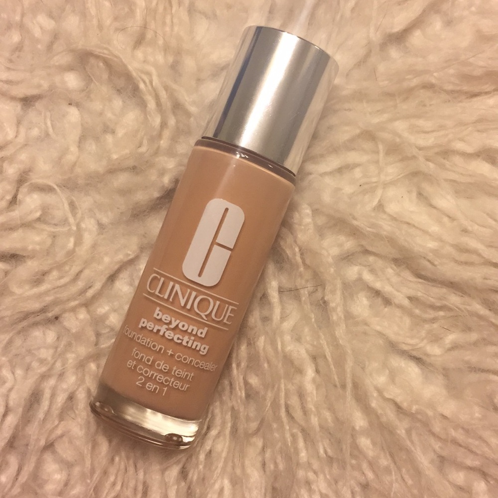 Clinique beyond perfecting foundation